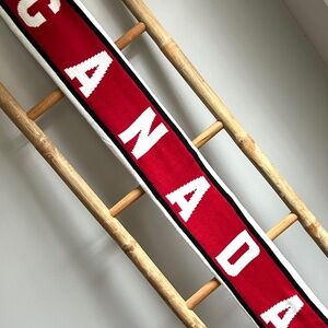 HBC CANADA 2014 Sochi Olympic Scarf Red White Black Adult Hudsons Bay Company